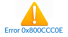 Outlook Error 0x800CCC0E