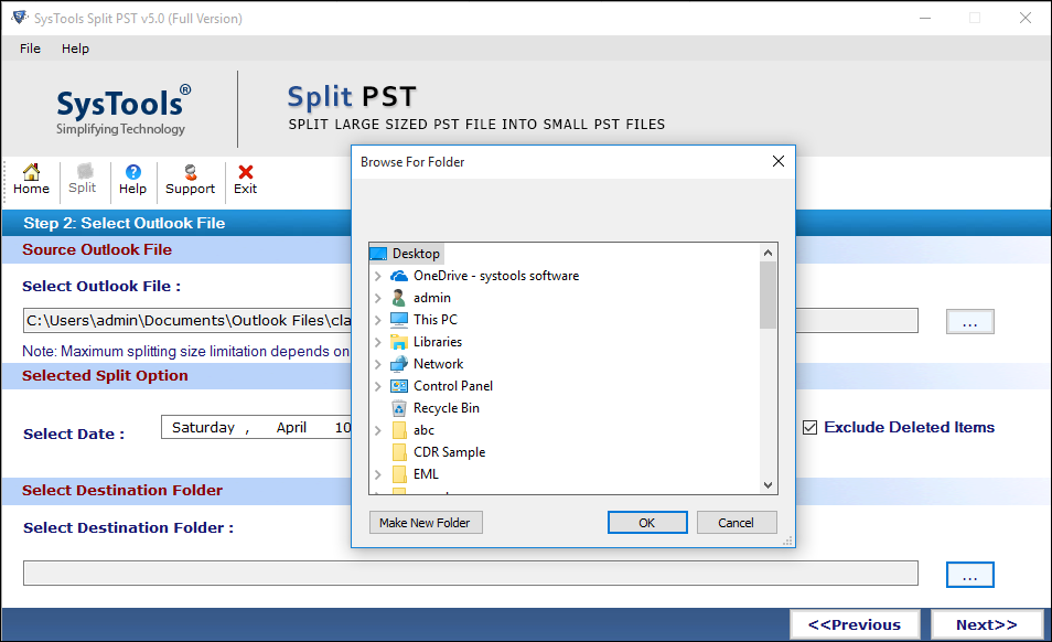 Start Split Process