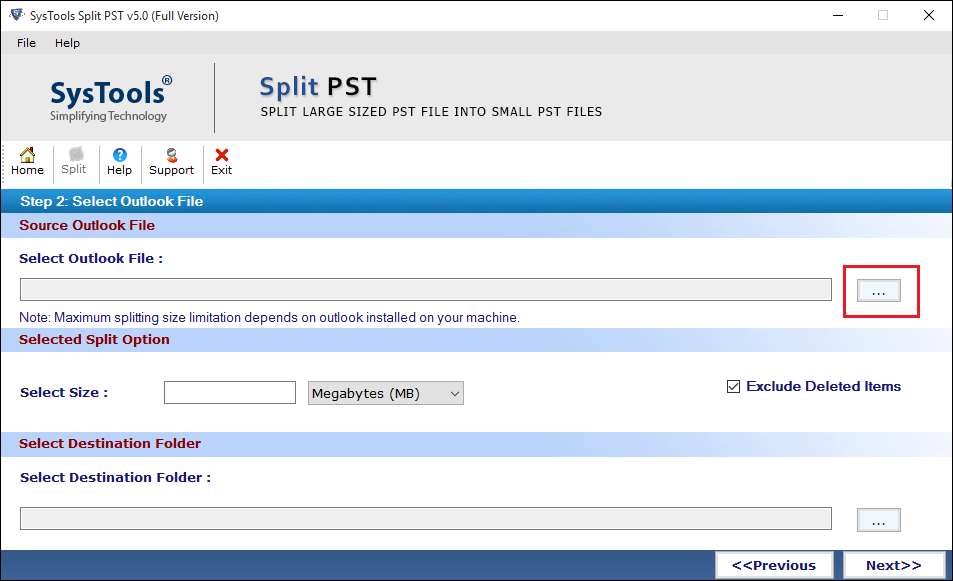 Browse PST as Folder